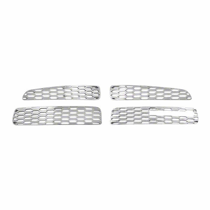 Coast To Coast IWCGI95 Overlay Mesh Style 4 Piece With Emblem Cutout Chrome Plated ABS Plastic - Truck Part Superstore
