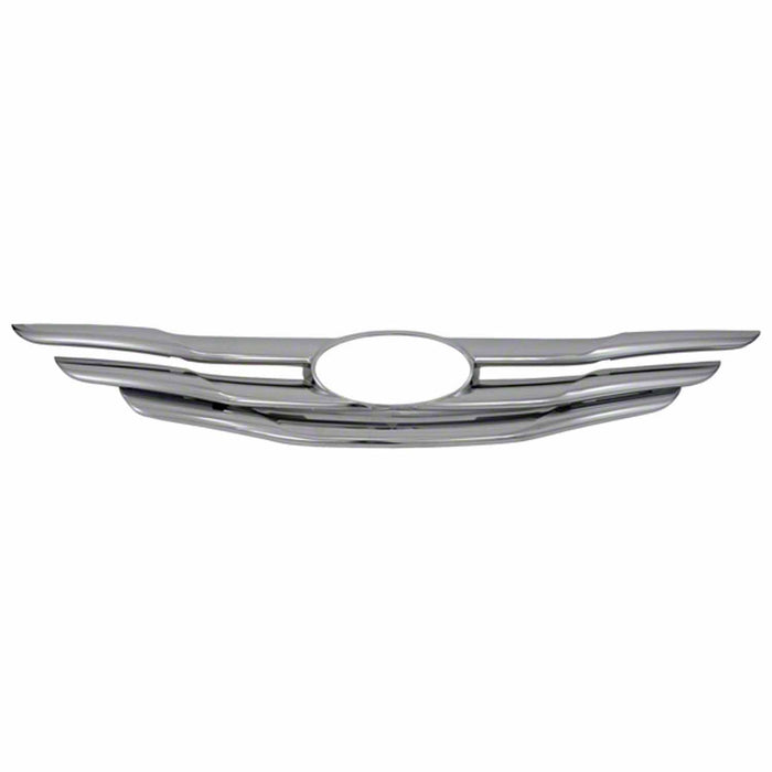 Coast To Coast IWCGI97 Overlay Horizontal Bar Style 1 Piece Emblem Cutout Chrome ABS - Truck Part Superstore