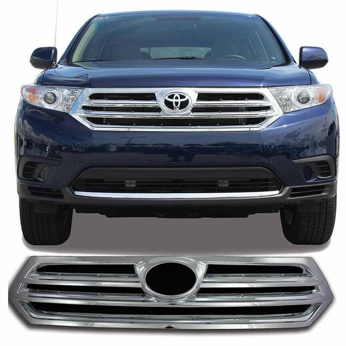 Coast To Coast IWCGI98 Overlay Horizontal Bar Style 1 Piece Emblem Cutout Chrome ABS - Truck Part Superstore