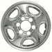 Coast To Coast IWCIMP08X 16 Inch 5 Flat Spoke Chrome Plated Plastic Set Of 4 Compatible With Steel Wheels - Truck Part Superstore