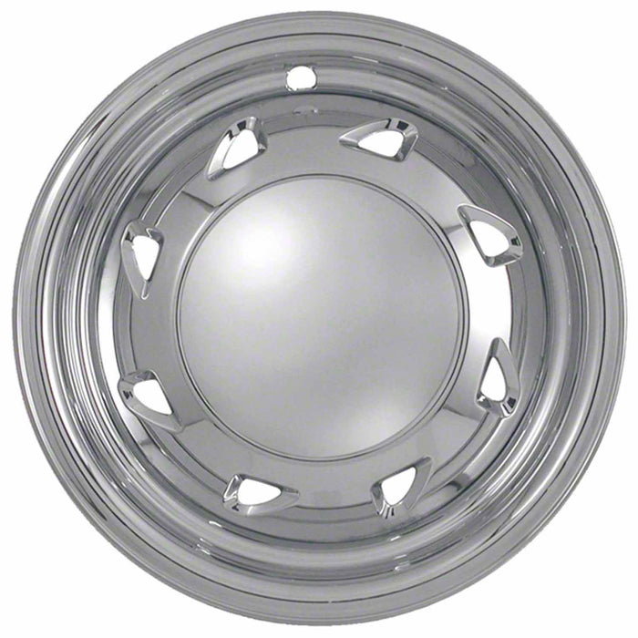 Coast To Coast IWCIMP16X 15 Inch 8 Directionsl Slot Chrome Set Of 4 Steel Wheels - Truck Part Superstore