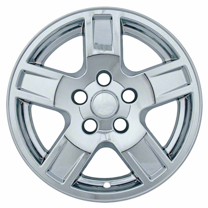 Coast To Coast IWCIMP314X 17 Inch 5 Indented Spoke Chrome Set Of 4 Not Steel Wheels - Truck Part Superstore
