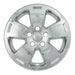Coast To Coast IWCIMP318X 16 Inch 5 Flat Indented Spoke Chrome Set Of 4 Not Steel Wheels - Truck Part Superstore