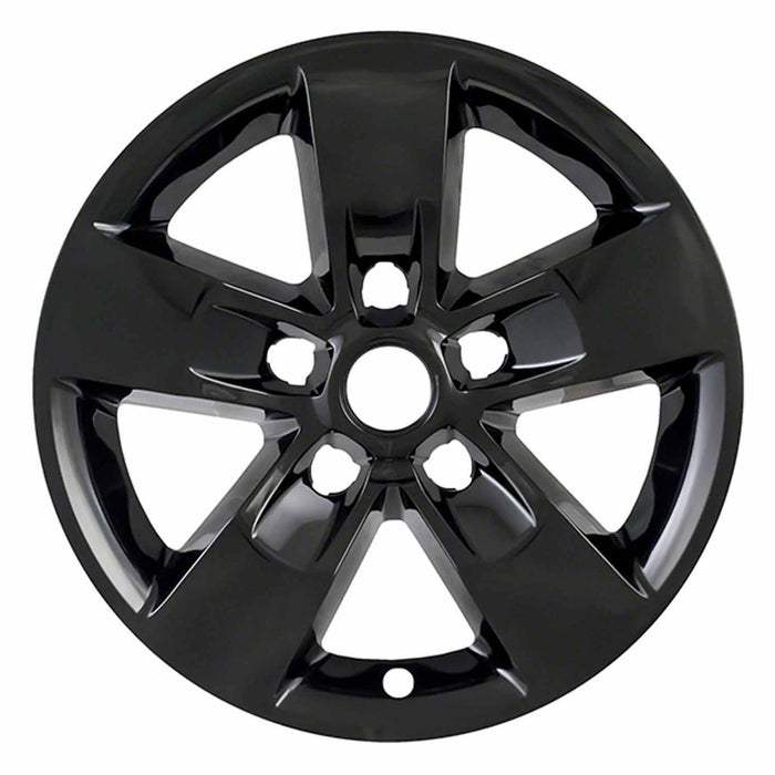 Coast To Coast IWCIMP345GBLK 17 Inch 5 Spoke Gloss Black Set Of 4 Not Steel Wheels Lug Hug Retention - Truck Part Superstore