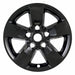 Coast To Coast IWCIMP345GBLK 17 Inch 5 Spoke Gloss Black Set Of 4 Not Steel Wheels Lug Hug Retention - Truck Part Superstore