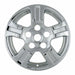 Coast To Coast IWCIMP349X 18 Inch 5 Spoke Chrome Plated Plastic Set Of 4 Not Compatible With Steel Wheels - Truck Part Superstore