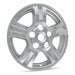 Coast To Coast IWCIMP349X 18 Inch 5 Spoke Chrome Plated Plastic Set Of 4 Not Compatible With Steel Wheels - Truck Part Superstore