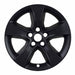 Coast To Coast IWCIMP352BLK 17 Inch 5 Spoke Gloss Black Plastic Set Of 4 Not Compatible With Steel Wheels - Truck Part Superstore