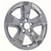 Coast To Coast IWCIMP352X 17 Inch 5 Spoke Chrome Set Of 4 Not Steel Wheels Lug Hug Retention - Truck Part Superstore