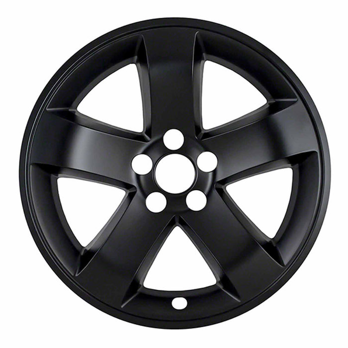 Coast To Coast IWCIMP355BLK 18 Inch 5 Spoke Gloss Black Plastic Set Of 4 Not Compatible With Steel Wheels - Truck Part Superstore