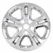 Coast To Coast IWCIMP356XN 18 Inch 5 Double Spoke Chrome Set Of 4 Not Steel Wheels - Truck Part Superstore