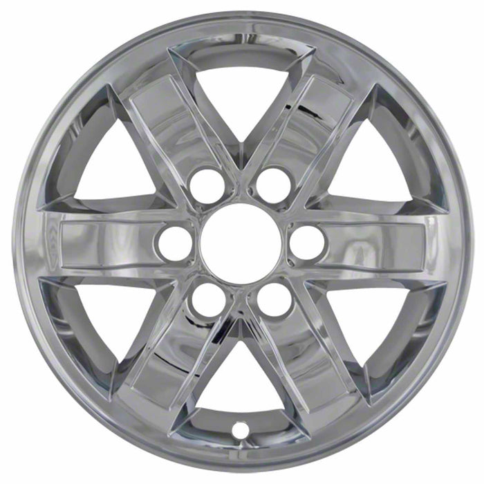 Coast To Coast IWCIMP358X 17 Inch 6 Spoke Chrome Plated Plastic Set Of 4 Not Compatible With Steel Wheels - Truck Part Superstore