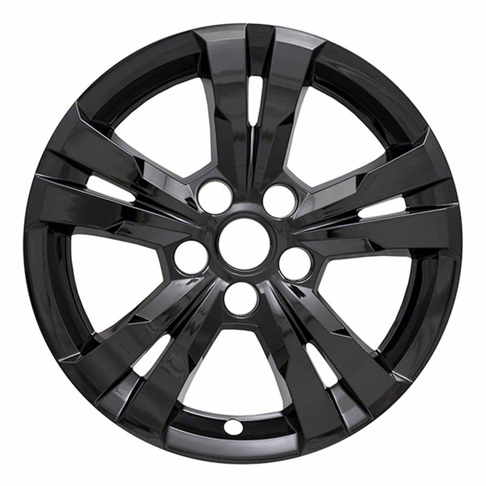 Coast To Coast IWCIMP360BLK 17 Inch 5 Spoke Gloss Black Plastic Set Of 4 Not Compatible With Steel Wheels - Truck Part Superstore