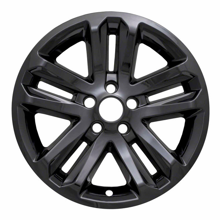 Coast To Coast IWCIMP370BLK 18 Inch 5 Split Spoke Gloss Black Set Of 4 Not Steel Wheels - Truck Part Superstore