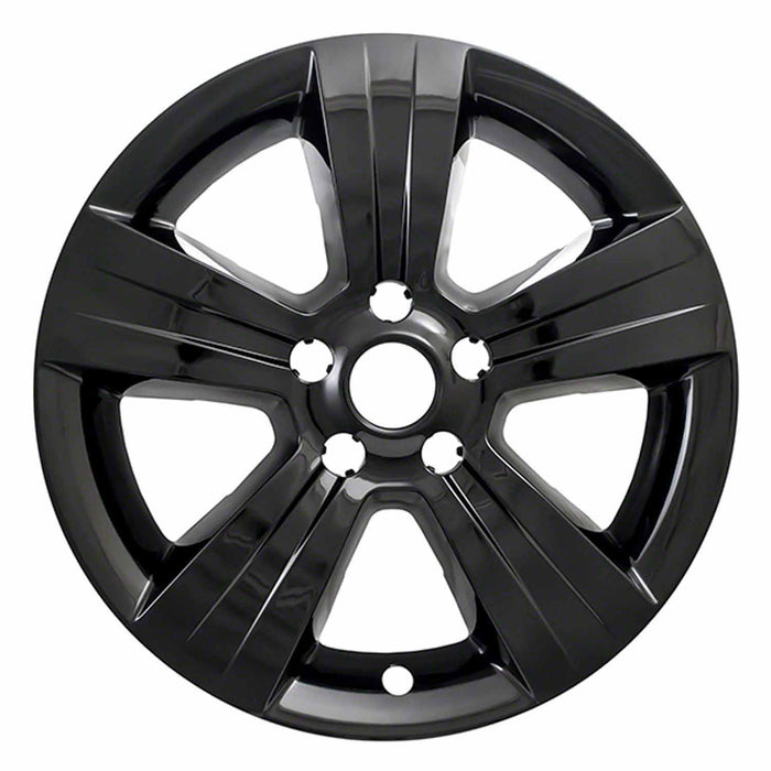 Coast To Coast IWCIMP373BLK 17 Inch 5 Spoke Gloss Black Plastic Set Of 4 Not Compatible With Steel Wheels - Truck Part Superstore