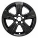 Coast To Coast IWCIMP373BLK 17 Inch 5 Spoke Gloss Black Plastic Set Of 4 Not Compatible With Steel Wheels - Truck Part Superstore