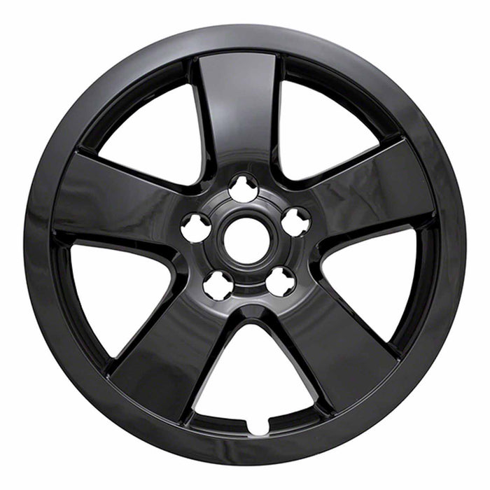 Coast To Coast IWCIMP375BLK 16 Inch 5 Spoke Gloss Black Plastic Set Of 4 Not Compatible With Steel Wheels - Truck Part Superstore