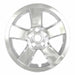 Coast To Coast IWCIMP375X 16 Inch 5 Spoke Chrome Plated Plastic Set Of 4 Not Compatible With Steel Wheels - Truck Part Superstore