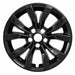 Coast To Coast IWCIMP381BLK 17 Inch 10 Spoke Gloss Black Plastic Set Of 4 Not Compatible With Steel Wheels - Truck Part Superstore