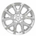 Coast To Coast IWCIMP382X 17 Inch 10 Vent Chrome Plated Plastic Set Of 4 Not Compatible With Steel Wheels - Truck Part Superstore