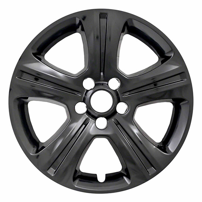 Coast To Coast IWCIMP383BLK 17 Inch 5 Split Spoke Gloss Black Set Of 4 Not Steel Wheels - Truck Part Superstore