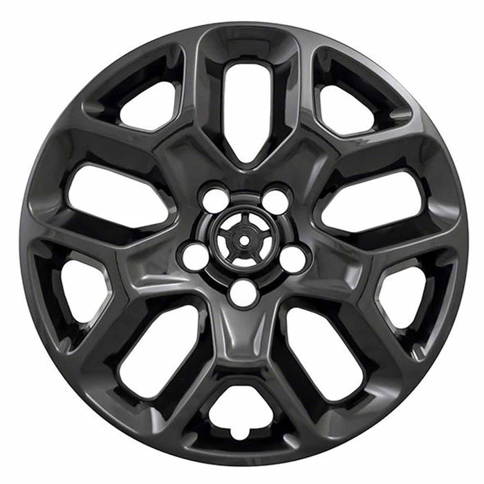 Coast To Coast IWCIMP386BLK 17 Inch 10 Vent Black ABS Plastic Set Of 4 Not Compatible With Steel Wheels - Truck Part Superstore