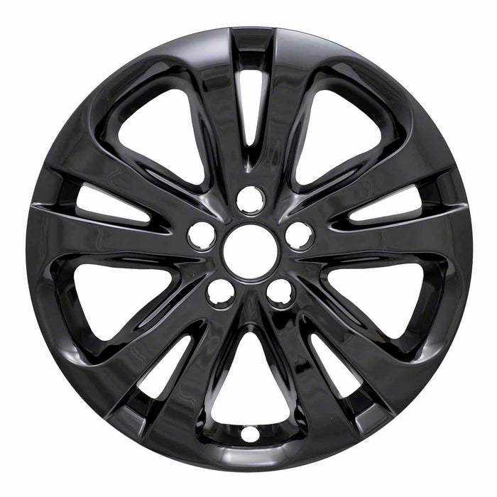 Coast To Coast IWCIMP388BLK 17 Inch 10 Spoke Gloss Black Plastic Set Of 4 Not Compatible With Steel Wheels - Truck Part Superstore