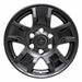 Coast To Coast IWCIMP390BLK 17 Inch 5 Spoke Gloss Black Plastic Set Of 4 Not Compatible With Steel Wheels - Truck Part Superstore