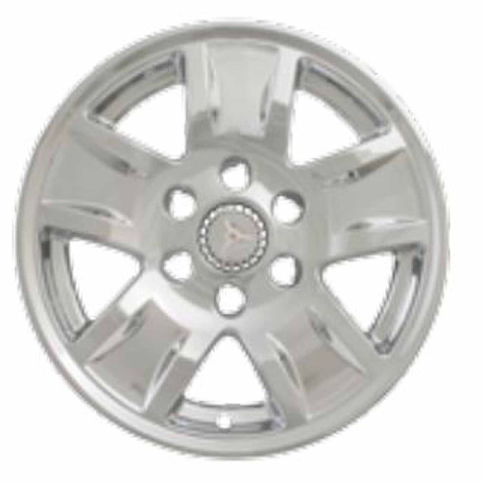 Coast To Coast IWCIMP390X 17 Inch 5 Spoke Chrome Plated Plastic Set Of 4 Not Compatible With Steel Wheels - Truck Part Superstore