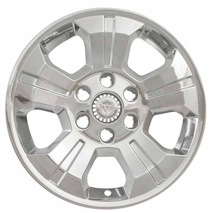 Coast To Coast IWCIMP392X 18 Inch 5 Spoke Chrome Plated Plastic Set Of 4 Not Compatible With Steel Wheels - Truck Part Superstore