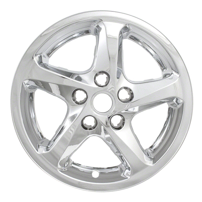 Coast To Coast IWCIMP394X 16 Inch 5 Spoke Chrome Plated Plastic Set Of 4 Not Compatible With Steel Wheels - Truck Part Superstore
