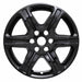 Coast To Coast IWCIMP395BLK 17 Inch 6 Spoke Gloss Black Plastic Set Of 4 Not Compatible With Steel Wheels - Truck Part Superstore