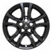 Coast To Coast IWCIMP398BLK 18 Inch 10 Spoke Gloss Black Plastic Set Of 4 Not Compatible With Steel Wheels - Truck Part Superstore