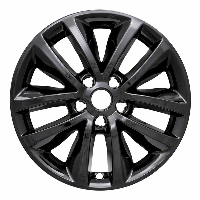 Coast To Coast IWCIMP399BLK 17 Inch 10 Spoke Gloss Black Plastic Set Of 4 Not Compatible With Steel Wheels - Truck Part Superstore