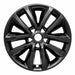 Coast To Coast IWCIMP399BLK 17 Inch 10 Spoke Gloss Black Plastic Set Of 4 Not Compatible With Steel Wheels - Truck Part Superstore