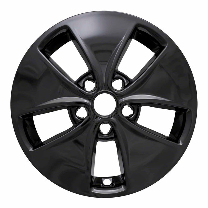 Coast To Coast IWCIMP400BLK 16 Inch 5 Flared Spoke Gloss Black Set Of 4 Not Steel Wheels - Truck Part Superstore