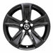 Coast To Coast IWCIMP401BLK 18 Inch 5 Spoke Gloss Black Plastic Set Of 4 Not Compatible With Steel Wheels - Truck Part Superstore