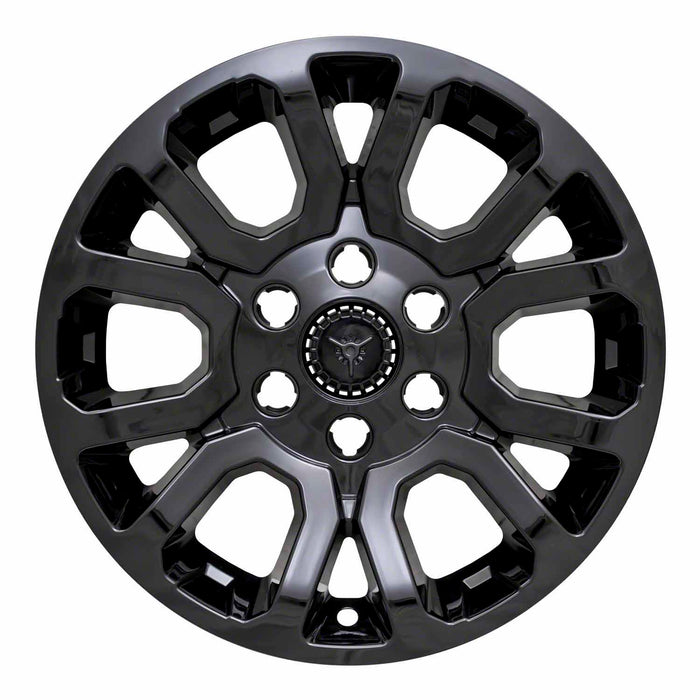 Coast To Coast IWCIMP404BLK 18 Inch 6 Double Spoke Gloss Black Set Of 4 Not Steel Wheels - Truck Part Superstore