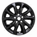 Coast To Coast IWCIMP409BLK 17 Inch 5 V-Spoke Gloss Black Plastic Set Of 4 Not Compatible With Steel Wheels - Truck Part Superstore