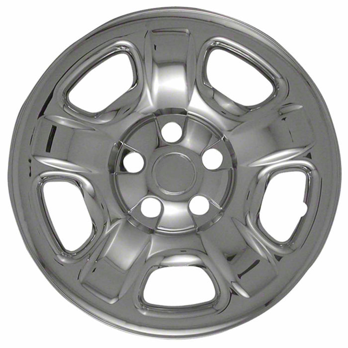 Coast To Coast IWCIMP40X 16 Inch 5 Raised Dimpled Spoke Chrome Set Of 4 Steel Wheels - Truck Part Superstore