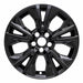 Coast To Coast IWCIMP410BLK 18 Inch 5 V-Spoke Gloss Black Plastic Set Of 4 Not Compatible With Steel Wheels - Truck Part Superstore