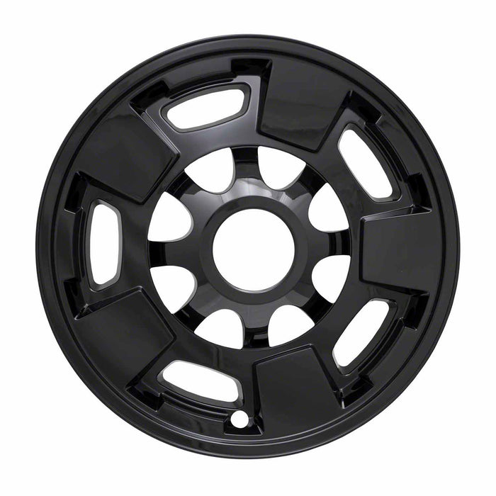 Coast To Coast IWCIMP411BLK 17 Inch 5 Spoke Gloss Black Plastic Set Of 4 Not Compatible With Steel Wheels - Truck Part Superstore