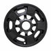 Coast To Coast IWCIMP411BLK 17 Inch 5 Spoke Gloss Black Plastic Set Of 4 Not Compatible With Steel Wheels - Truck Part Superstore