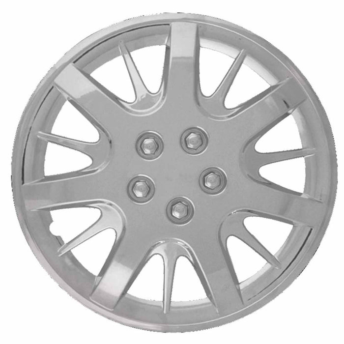 Coast To Coast IWCIMP412BLK 16 Inch 5 Double Spoke Gloss Black Plastic Set Of 4 - Truck Part Superstore