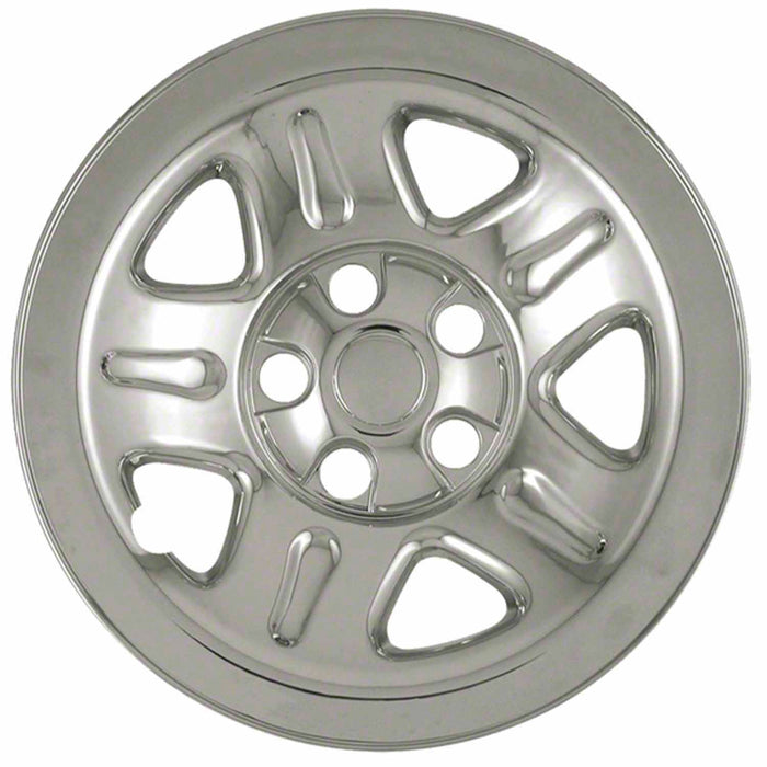Coast To Coast IWCIMP46X 15 Inch 5 Dimpled Spoke Chrome Set Of 4 Steel Wheels - Truck Part Superstore