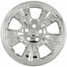 Coast To Coast IWCIMP52X 15 Inch 5 Dimpled Spoke Chrome Set Of 4 Steel Wheels - Truck Part Superstore