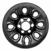 Coast To Coast IWCIMP64GBLK 17 Inch 8 Hole Gloss Black Plastic Set Of 4 Compatible With Steel Wheels - Truck Part Superstore