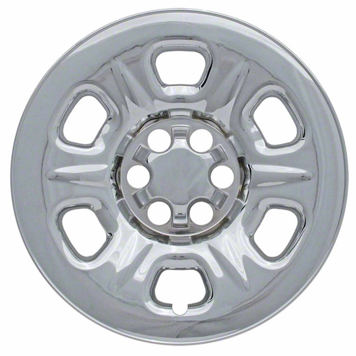 Coast To Coast IWCIMP69X 16 Inch 6 Raised Dimpled Spoke Chrome Set Of 4 Steel Wheels - Truck Part Superstore