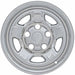Coast To Coast IWCIMP72X 16 Inch 5 Raised Spoke Chrome Set Of 4 Steel Wheels - Truck Part Superstore