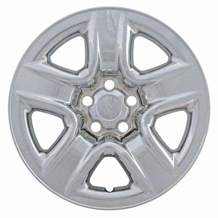 Coast To Coast IWCIMP73X 17 Inch 5 Spoke Chrome Plated Plastic Set Of 4 Compatible With Steel Wheels - Truck Part Superstore